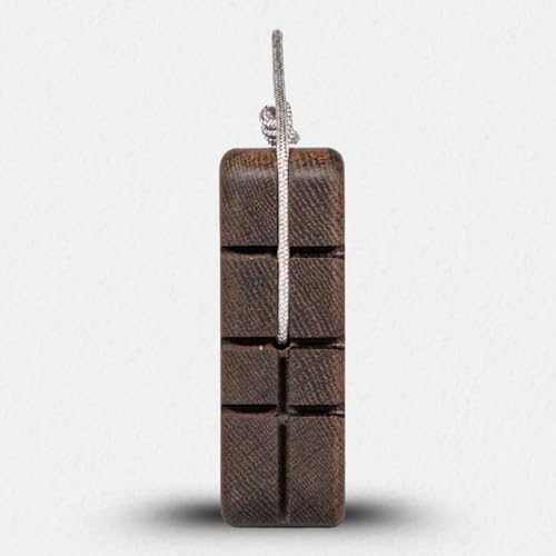 Portable Hangboard | Rock Climbing Hangboard | Hang Board for Climbing | Fingerboard | Strengthen Your Fingers | Bouldering Gifts | Hard Wood - color: Black Edition - Granite