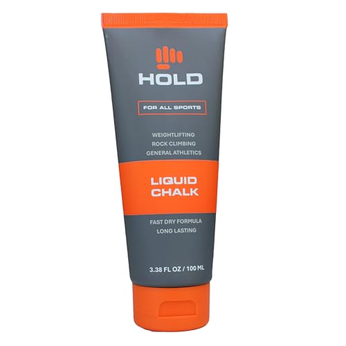 HOLD Liquid Sports Chalk for Climbing, Weightlifting, Gymnastics & Powerlifting – No Additives, Non-Toxic, Sweat-Resistant, Strong Grip Performance - style: Unscented