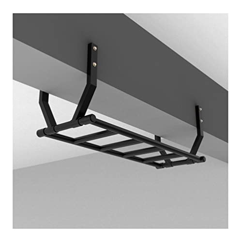 Wall Mounted Pull-Up Bar, Fits 20-30cm Beam Mounted Steel Fitness Bar, Multifunctional Climbing Frame for Sports Workouts, load 300 kg