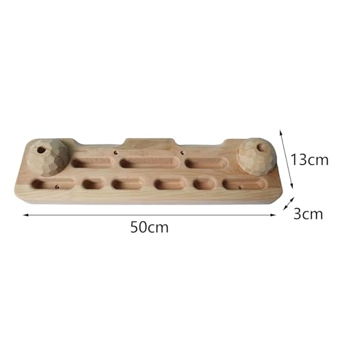 Climbing Hangboard Wall Mounted Climbing Fingerboard for Athletes Climbers