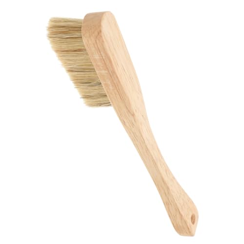Toyvian Thick Boars Hair Bristles Mountaineering Cleaning Brush for Climbing Bouldering Nonabrasive Wire Brush for Indoor Rock Climbing