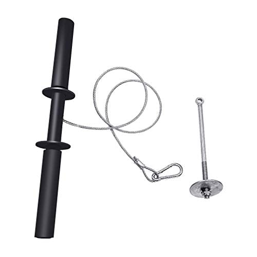Luwint Wrist and Forearm Roller Blaster, Steel Rope Fitness Arm Exerciser Wrist Trainer Home Gym Accessories