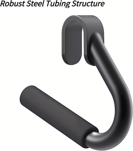 SELEWARE 48'' Heavy Duty Wall Mount Pull Up Bar with Cable Pulley System | Multi-function Chin up Bar with Cable Pulleys LAT Pulldown Attachments Heavy Bag Hanger for Home/Garage Gym Strength Training - color: Black