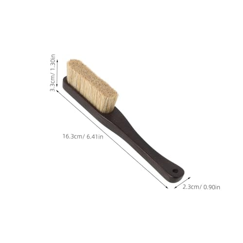 Outdoor Climbing Chalk Brush and Fine Boar Hair Bristles with Wooden Handle Quick Drying and Excellent Grip for Bouldering Holds and Natural Rock, for Lengthy Climbs
