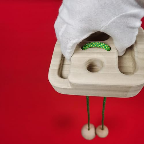 Climbing Hangboard Hand Grip Strengthener Building Core Strength