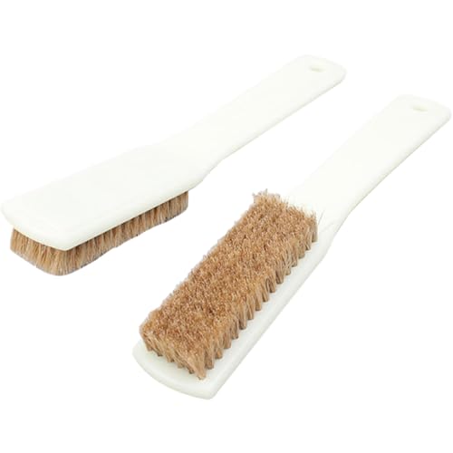Ciieeo 2pcs Climbing Rocks Brush with Boars Hair Bristles and Sturdy Handle, Outdoor Bouldering Stone Cleaning Tool for Sports Climbing Supplies