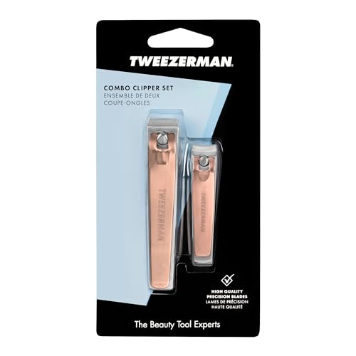 Tweezerman Combo Clipper Set Rose Gold - color: Rose Gold