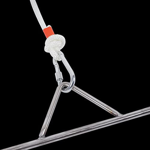 Yorikyas Hunting Game Hoist Gambrel Pulley Lift System for Deer Hanger Hunting Game Skinning Kit - Heavy Duty