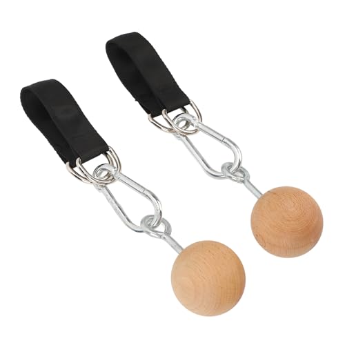 Pull Up Ball Grip with Strap, Anti Slip Climbing Ball Hold Grip, Versatile Strength Training Equipment for Fitness and Rock Climbing, Includes 2 Balls, 2 Straps and Storage Bag