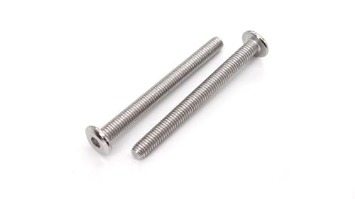 10pcs M6 x 85mm Rivet Countersunk Socket Cap Allen Bolts Rivet Screws Furniture Connecting Bolts 304 Stainless Steel - size: 10pcs M6 x 85mm