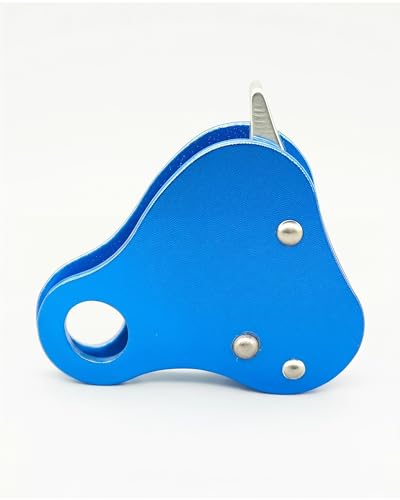 Climbing Ascender Fall Protection Device - Aluminum Magnesium Alloy Rope Grab Clamp for Rock Climbing, Mountaineering, Arborist, Aerial Work