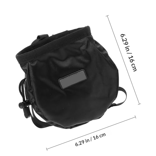 Chalk Bag for Bouldering and Weightlifting with Wide Opening and Oxford Cloth Material, Creative Design Bag Suitable for Climbing and Gymnastics Outdoor Use