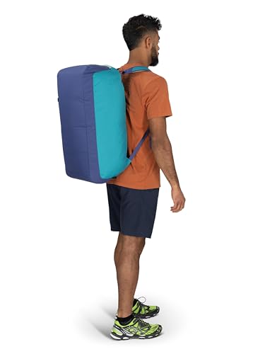 Osprey Daylite 60L Duffel Backpack - Convertible Everyday Duffel Bag for Gym, Commute, and Travel, Black