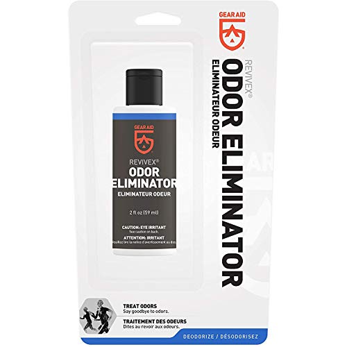 GEAR AID Revivex Odor Eliminator, All-Natural Formula for Removing Scents from Tents, Footwear and Sports Gear, 2 fl oz - style: 2 Fl Oz