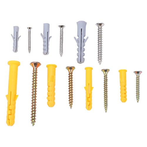 210PCS Self Tapping Screw M5 M6 M8 Ribbed Anchors Thumb Screws Assortment