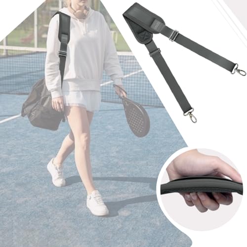 59 Inch Shoulder Straps, Soft with Ultra-Thick Fixed Shoulder Pad, Two Way Independently Adjustable Buckle Replacement Straps for Laptop Bag Messenger Bag Tool Bag Luggage,Deep Gray - color: Deep Gray, size: 59 inch