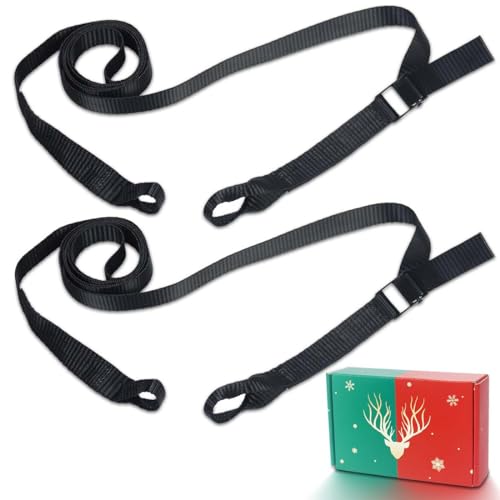 Huntury Climbing Stick Straps, Tree Stand Strap, Climbing Steps Replacement Strap, Climbing Stick Attachment, Quick, Easy and Quiet to Install, Treestand Accessessories For Hunting - style: Pack Of 2