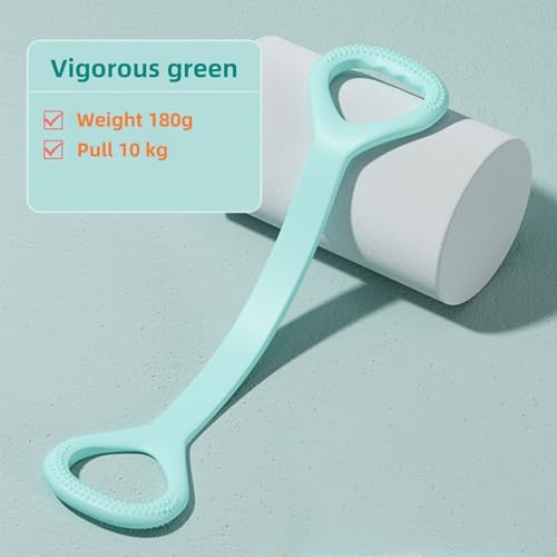 ANIS·KEAAR 2 PCS Figure 8 Resistance Band - Elastic Fitness Rope for Arm, Back, Shoulder & Full-Body Workouts | Foot, Leg, Hand Stretcher for Yoga, Pilates, Physical Therapy & Home Gym Exercise