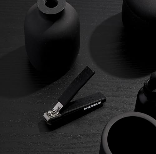 Tweezerman Precision Grip Toenail Clipper Black