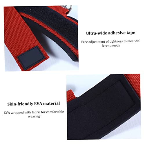 Finger Stretcher Exerciser Grip Strength Trainer 60lb Finger Extensor Trainer Finger Resistance Band Finger Strengthener for Hand Red 18x5 Cm