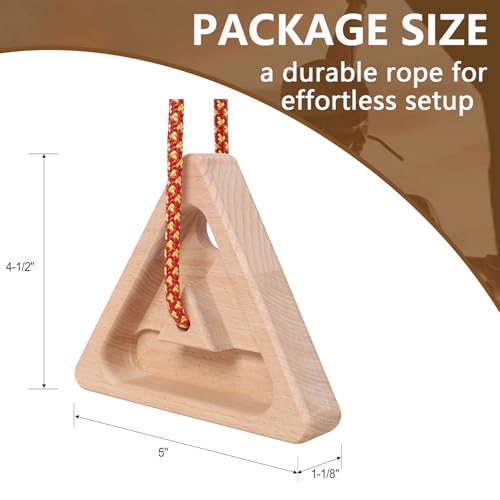 HRVEOCEI Climbing Hangboard for Rock Climbing Training – Wooden Fingerboard with Multi-Grip Design – Strengthen Fingers & Grip – Easy Mount for Home & Gym - color: Brown 2