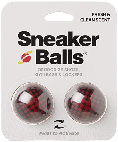 Sneaker Balls Odor-Fighting Shoe Fresheners, Eliminates Unpleasant Smells, Perfect for Sneakers, Gym Bags, Gear Bags, Drawers, Lockers, and More!, Matrix, 2 Pack - color: Matrix (Fresh & Clean), style: 2 Pack
