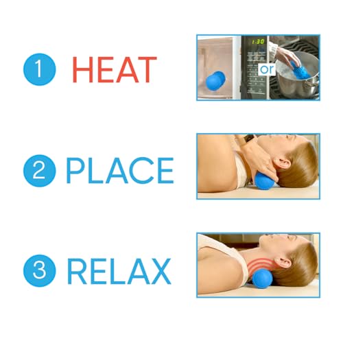 Dr. Cohen’s Deep Tissue Massage Roller-acuBack Heatable Massage Roller - Better Than Any Foam Roller for Exercise, Massage and Muscle Recovery- Physical Therapy Back Roller Muscle Massager Tool - color: Acuback