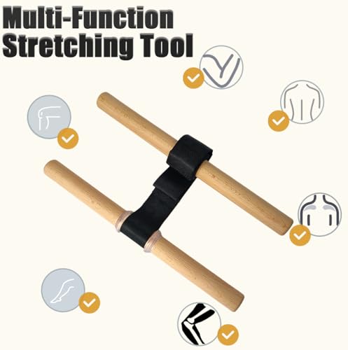 Innovative Muscle Stretching Device, Adjustable Length Hamstring Stretcher Redefines Flexibility, Stable Sturdy Portable Body Extension Tool for Yoga, Full Body Pain Relief & Home Workout Recovery