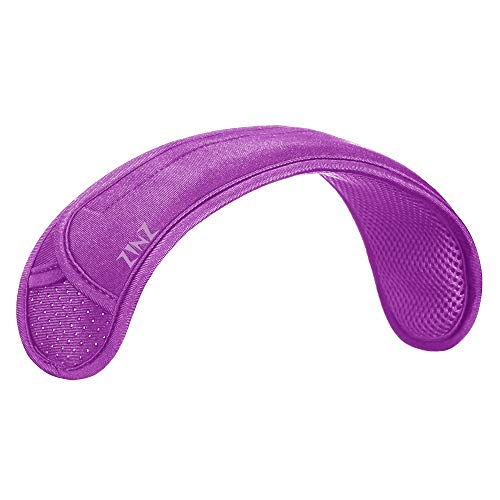 ZINZ Ultra Thick & Breathable Universal Shoulder Pad Cushion for Bag - Long & Comfort - color: Purple
