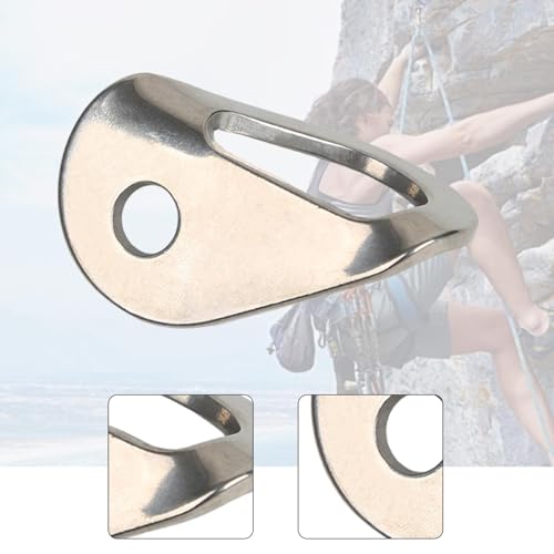 harayaa Climbing Anchor Stainless Hanger Bolt Anchor Secure Climbing Bolt Quick Setup Compact Design Suitable for Sports Climbing Home Gym Outdoor - size: M8