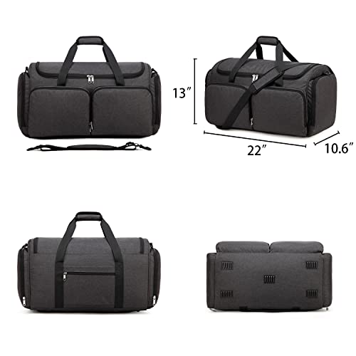 Sneaker Bag Travel Shoes Duffel Bag Men Women Gym Sport Luggage Duffle Carrying Case Bag Divider Adjustable Compartment Portable Soccer Athletic Shoes Carrier Heavy Duty Traveling Accessories