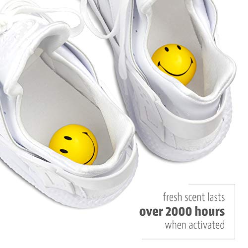 Sneaker Balls Odor-Fighting Shoe Fresheners, Eliminates Unpleasant Smells, Perfect For Sneakers, Gym Bags, Gear Bags, Drawers, Lockers, And More!, Powerball, 7 Pack - color: Powerball (Fresh & Clean), style: 6 Pack