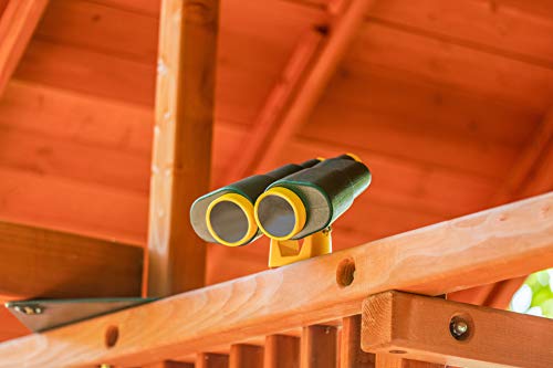 Jack and June Green and Yellow Rotating Playset Binoculars Compatible with Most Playsets