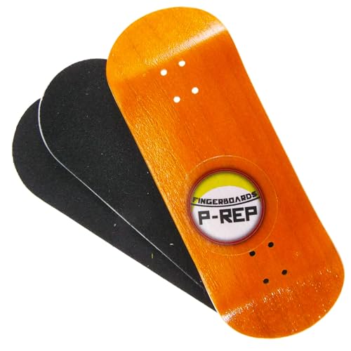 P-REP V2 Performance Complete Wooden Fingerboard 34mm - Orange - color: Orange