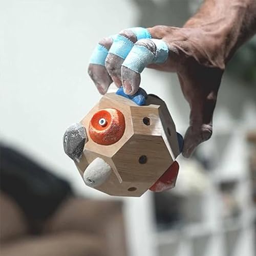 Handcrafted Rock Blocks, Enhancing Strength and Precision, 3D Rock Climbing Training Balls, Finger Training Tools specifically Designed for Rock Climbers