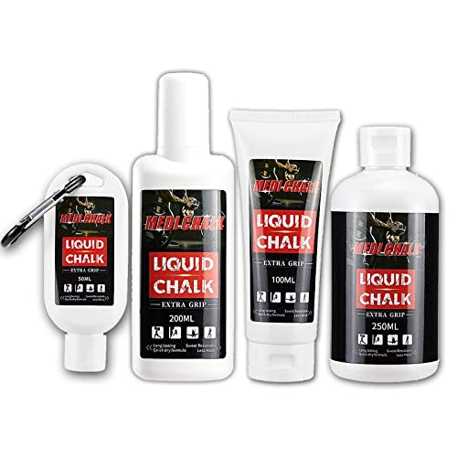 Liquid Chalk, Sports Chalk, Hand Grip Chalk,Weightlifting Chalk,Gym Chalk,Work Out Chalk for Cross Training, Powerlifting,Pole Dance - style: 50ML 5Pack