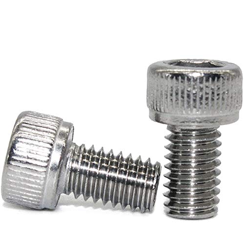 (30 pcs) M6-1.0x8mm Stainless Steel Socket Head Cap Screws,by FullerKreg - size: M6-1.0 x 8MM