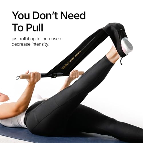 CastleFlexx Mobility and Full Body Strengthening Device - color: Black, size: Large 5'9 - 6'2
