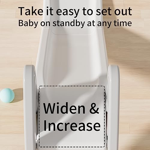 Toddler Slide Large Play Climber Slide PlaySet with Extra Long Slipping Slope Indoor Slide Kids Slide Toddler Playground Toddler Slide Outdoor Toys for Toddlers (Grey) - color: Gray