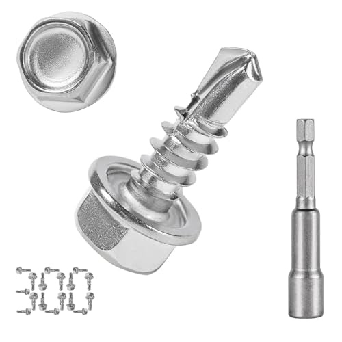 Sheet Metal Screws，Hex #8x1/2‘’（300） | Metal Fastener - color: Hex #8x1/2‘’（300）