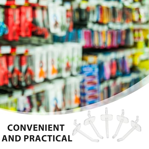 50pcs Plastic Pegboard Hooks 5cm Small Hanging Board Hooks for Garage Organization and Workshop Tool Storage
