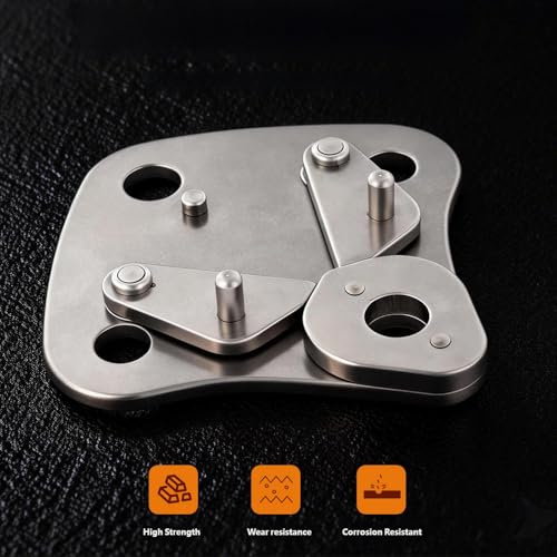 Premium Uninterrupted Link Plate Protectors with Multiple Angles Equipment for Climbing Enthusiasts Outdoor Climbing Gear