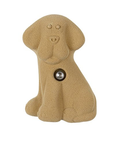 Atomik Rock Climbing Holds Bolt-On Doug the Dog in Earth Tone Sand