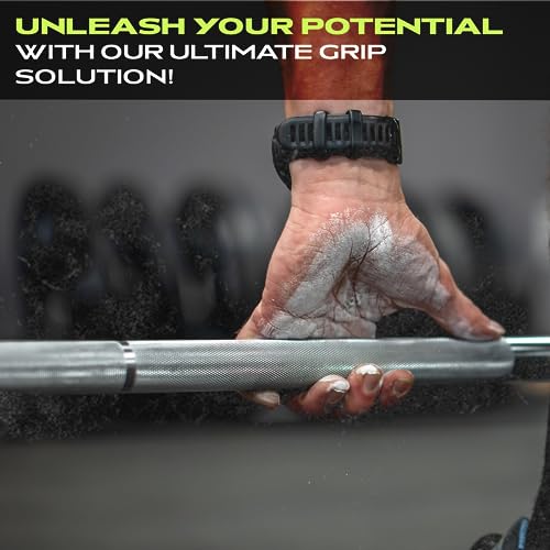 Rage Fitness Gym Chalk | Magnesium Carbonate Athletic Chalk for Excellent Grip - Gym Workout Grip Chalk for Weightlifting & Gymnastics.