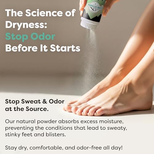 Lumi Outdoors Natural Shoe Deodorizer Spray and Foot Powder Bundle - Lemon Eucalyptus and Foot Powder - style: 2 Pack - Spray / Powder