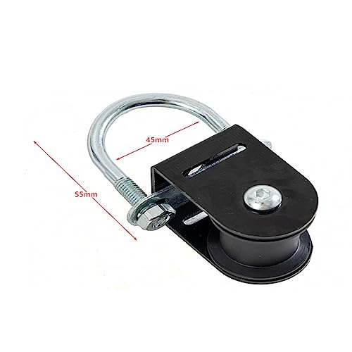 Weight Lifting Pulley Wheel Lifting Rope Pulley Loading 220lbs DIY Attachment Mute Sturdy Pull Down Wheel for Fitness Equipment Accessories - color: Screw Pulley