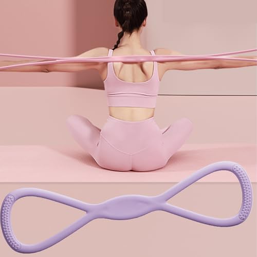 Arm Back Shoulder Exercise Elastic Rope Stretch Fitness Bands Training Ropes Training Device - style: Pl 15lb