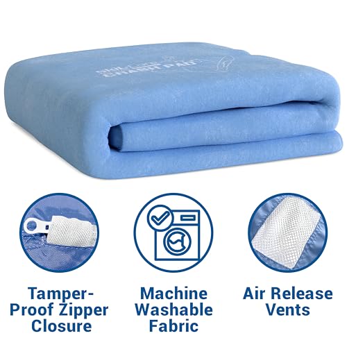 Skil-Care Crash Pad Cover Replacement, Nylon and Cozy Cloth, Machine Wash | Indoor & Outdoor Durable Cover Only (No Foam), Soft Landing, Crashpad for Kids Sensory Mat, For Active Play, Machine Washable - size: 6' x 8' Cover