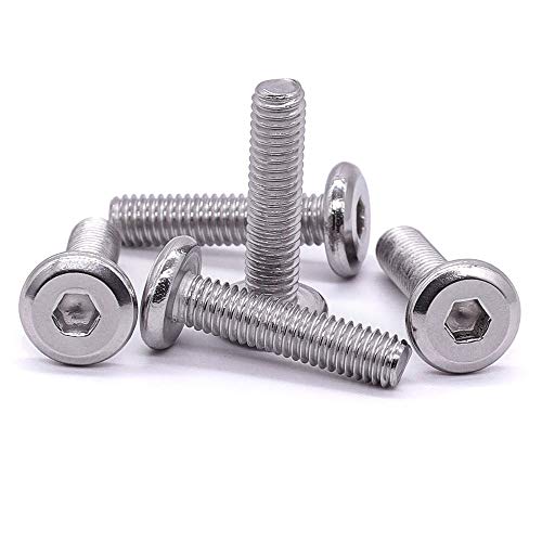 1/4-20 x 1-1/4" Hex Socket Head Cap Screws, 304 Stainless Steel 18-8, Chamfered Countersunk Machine Screws for Furniture, Binding, Machinery, Automotive, DIY Projects, 25 PCS - size: 1/4-20 x 1-1/4"