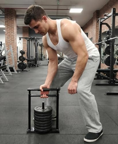 Pinch Grip Strength Trainer for Forearm Training | Hand Grip Strengthener with Adjustable Weight Plate Loading, Exercise Machine for Climbing, Wrestling, Home Gym